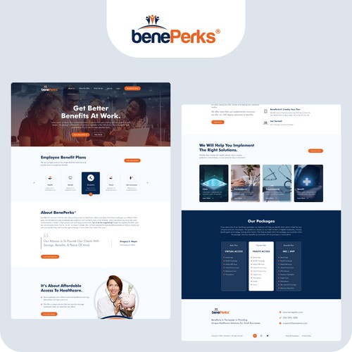 HealthCare Landing Page