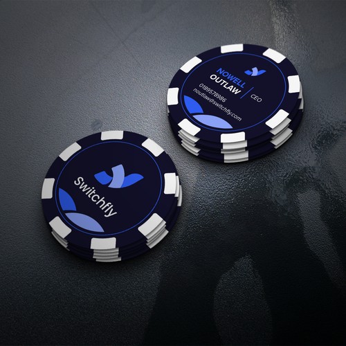 Poker Business Card Design