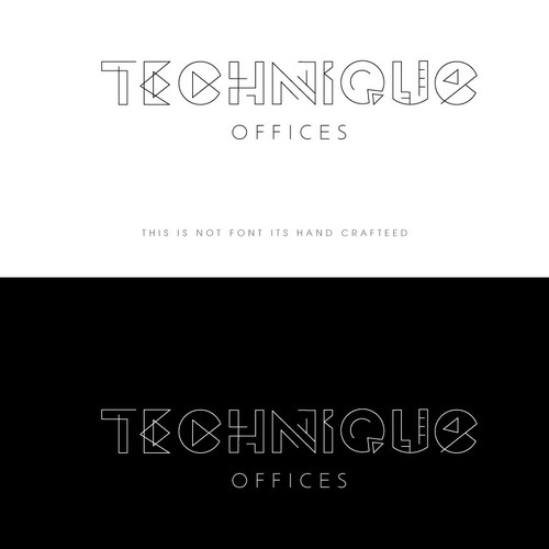 Architectural logo for technique offices
