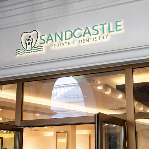 Sand castle Logo