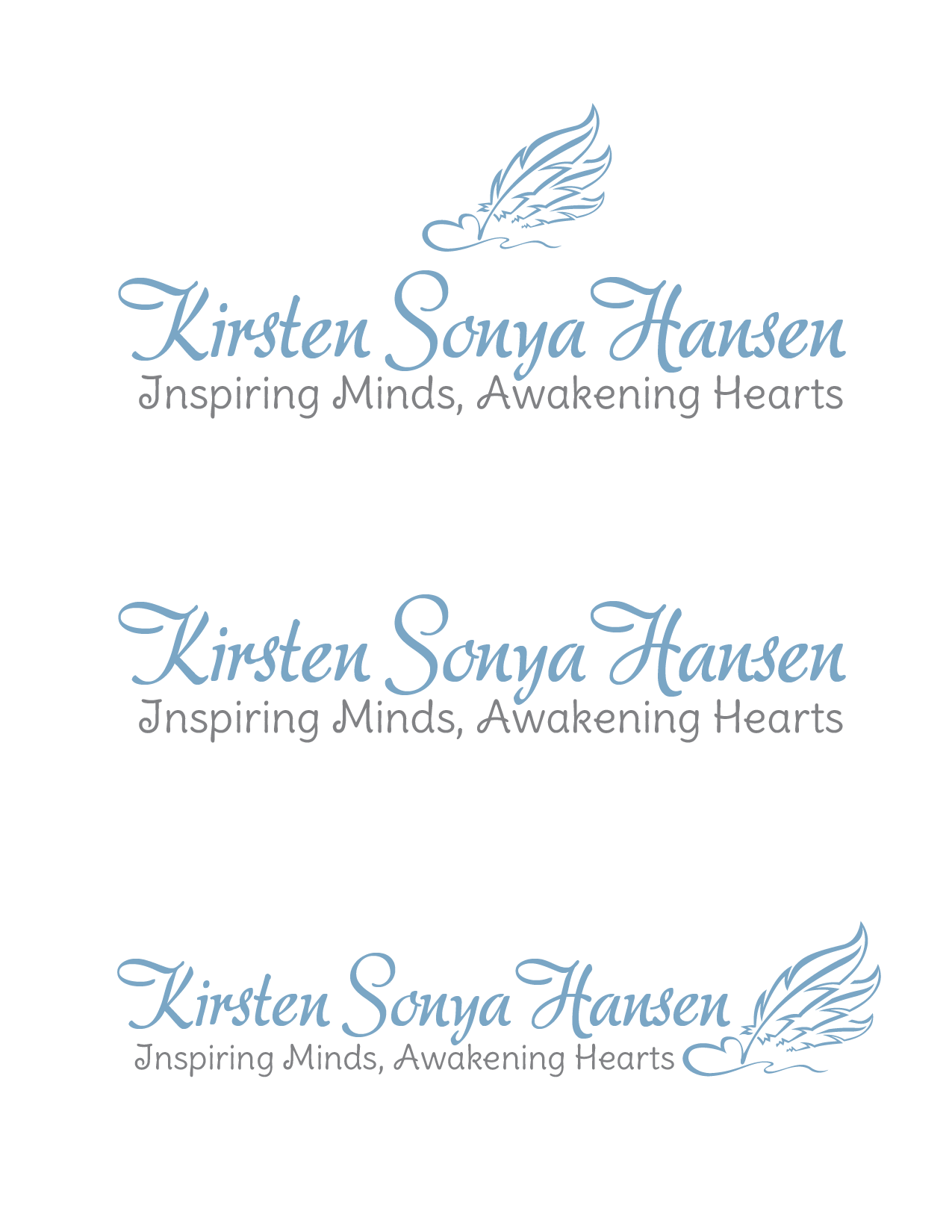 Create an inspiring logo that embodies good vibes... and maybe a baby elephant.