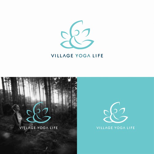 Logo for yoga studio