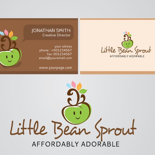 Little Bean Sprout needs a new logo and business card