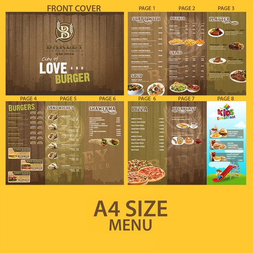 Burger Menu