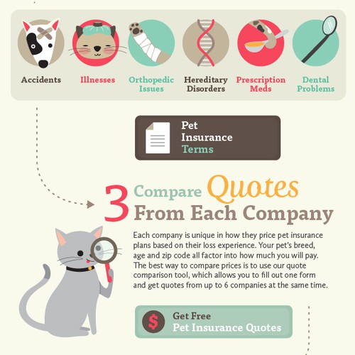 Infographic for Pet Insurance Agency