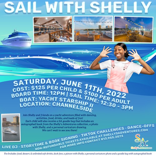 Sail With Shelly Flyer Design