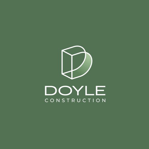 Logo for a construction and interior design company