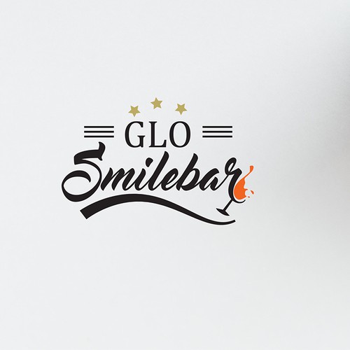 simple retro logo design