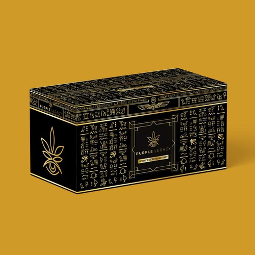 Ancient Egyptian Box package design