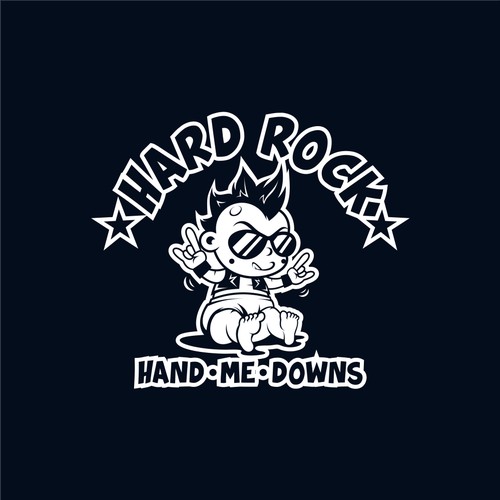 baby rocker logo for Hard Rock 