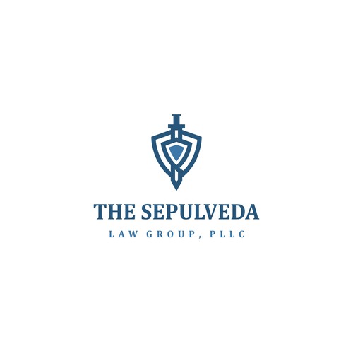 Sophisticated logo for law firm company