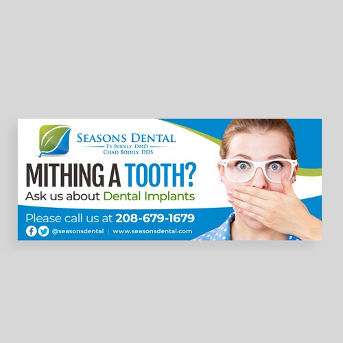 Banner Signage for Seasons Dental