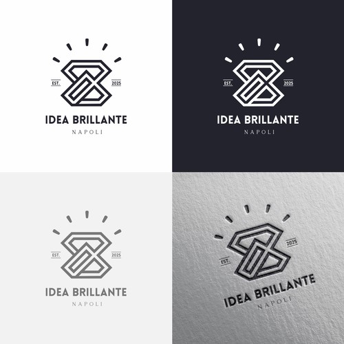 IA diamond logo simple