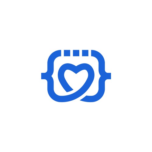 CodeLove — Logo Design For Coding Startup