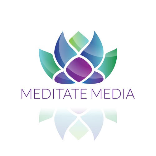 Meditate Media logo contest entry