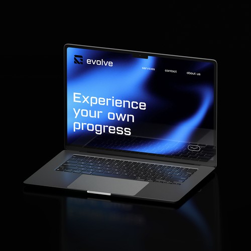 Evolve - Web Design Mockup