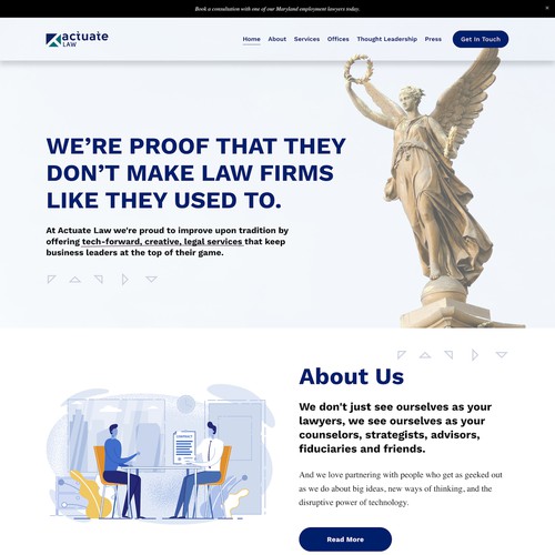 Actuate Law Design