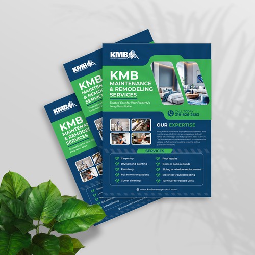 remodeling company flyer