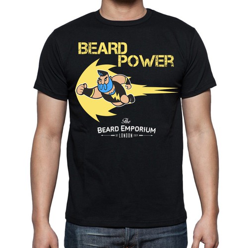 Strongman character design creation for The Beard Emporium.com