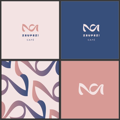 ZSUPSZ café logo design