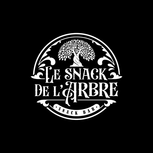 Vintage classic logo - Snack de l'Arbre