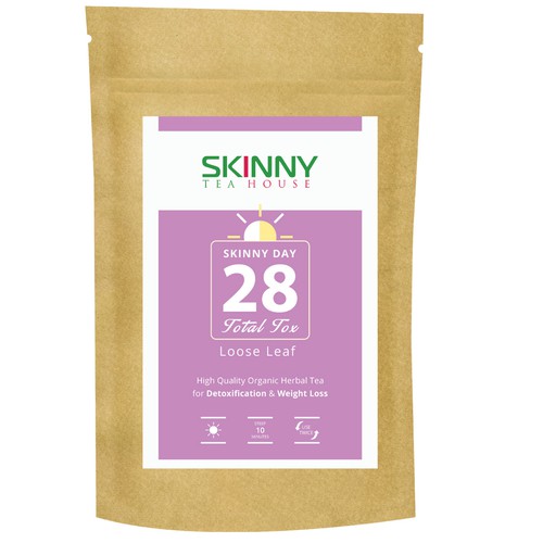 Skinny Tea House Label