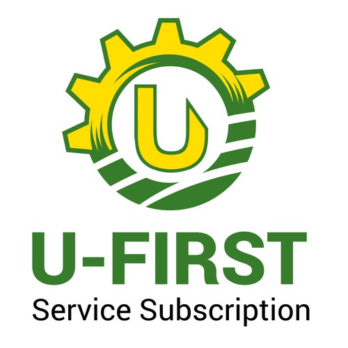 Modern logo for United "U" First Customer Program