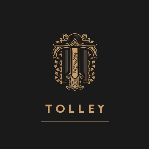 Logo concept for Tolley - Premium & Boutique Wine