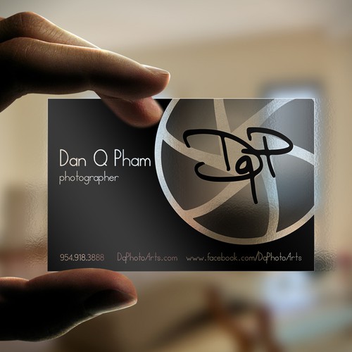 Business card design for DqPhotoArts
