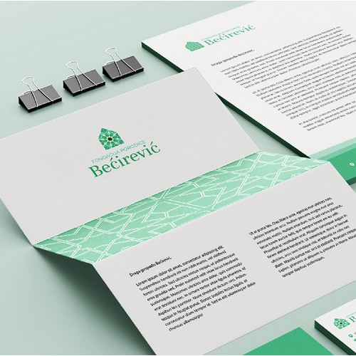 Bećirević Family Foundation visual identity design