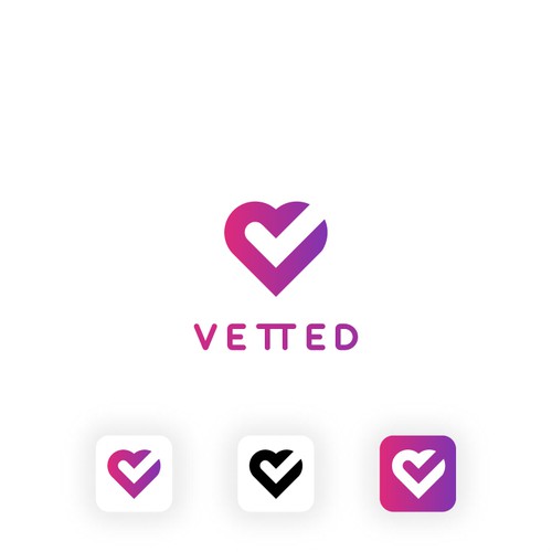 Minimalist Logo for Dating App