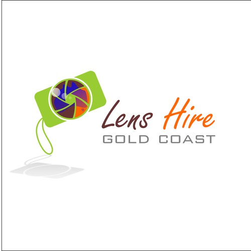 Logo concept for Lens Hire