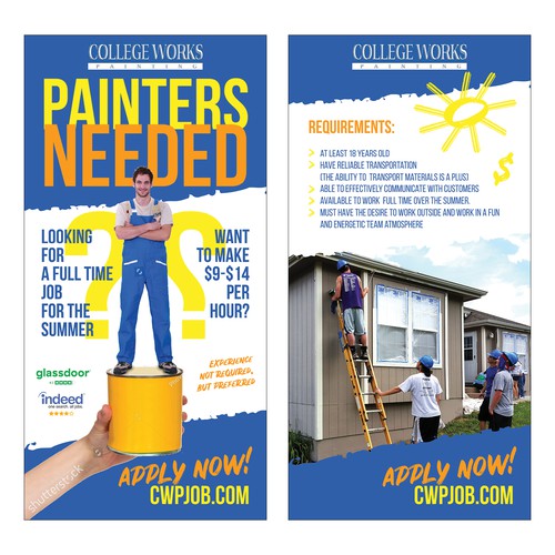 Painter Job Poster