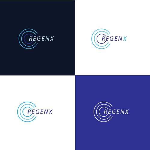 Regenx logo concept