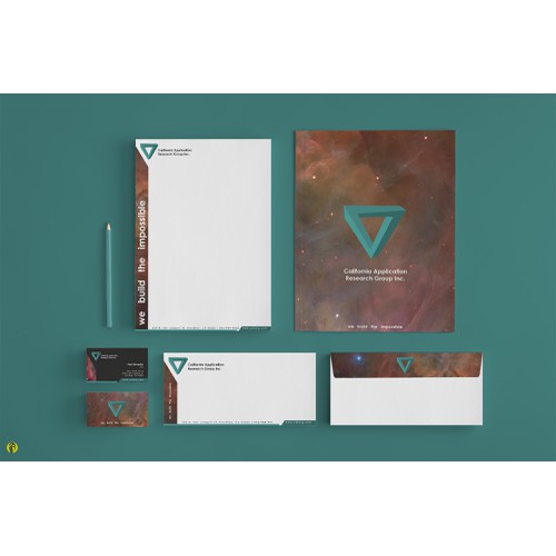 Stationery, Business Card, and Logo for Tech Company