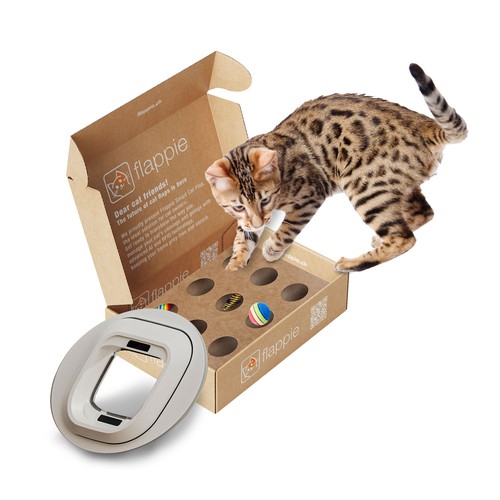 Cat flap pack design