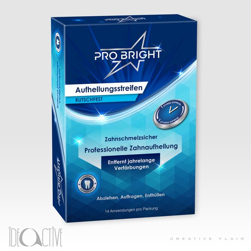 Teeth Whitening Strips Packaging