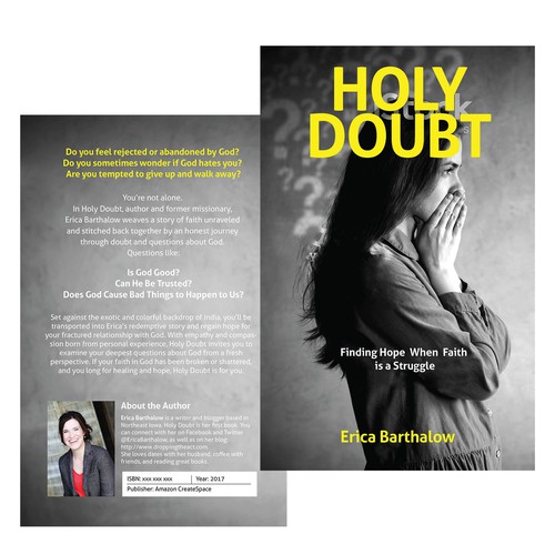 Cover concept for spiritual book