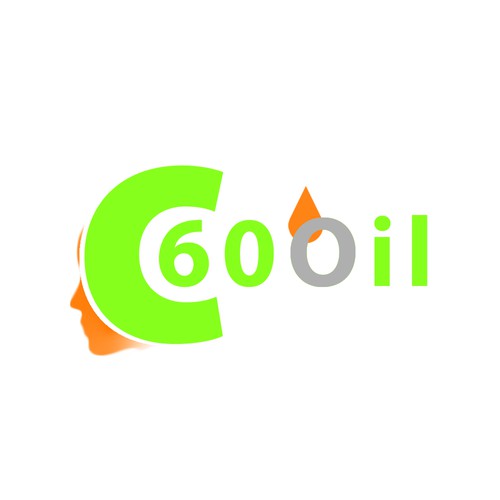 Logo for "C60Oil" beauty oli company