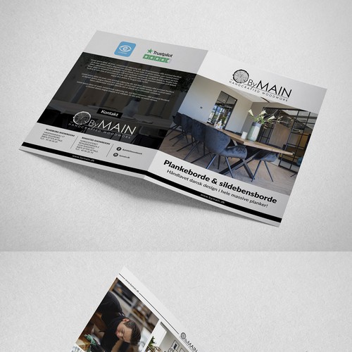 Bi-Fold Brochure byMain Hand Crafted Wood