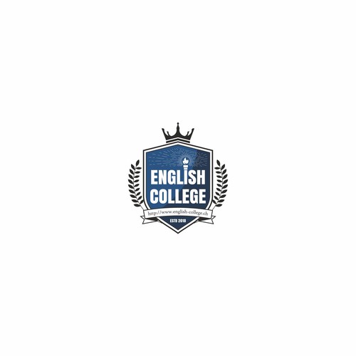Classic Logo for English College