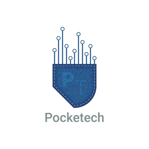 Logo concept for pocketech