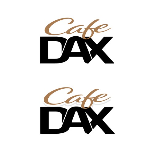 Logo concept for Cafe Dax