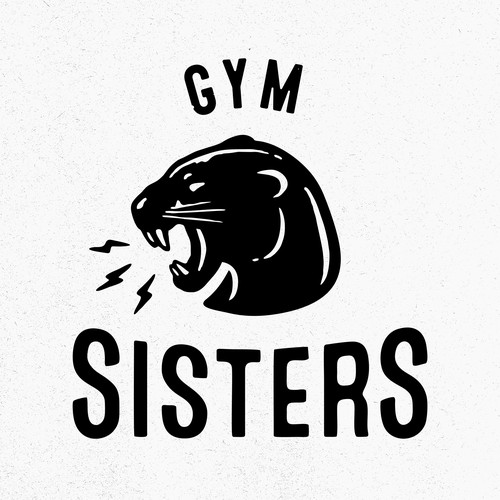 Logo design for a gym