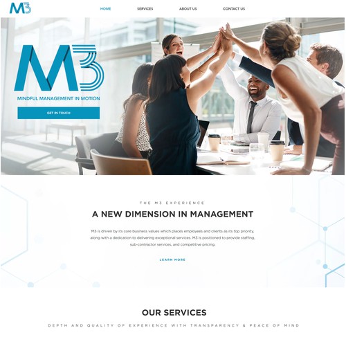 M3 Consulting Wix Website Design