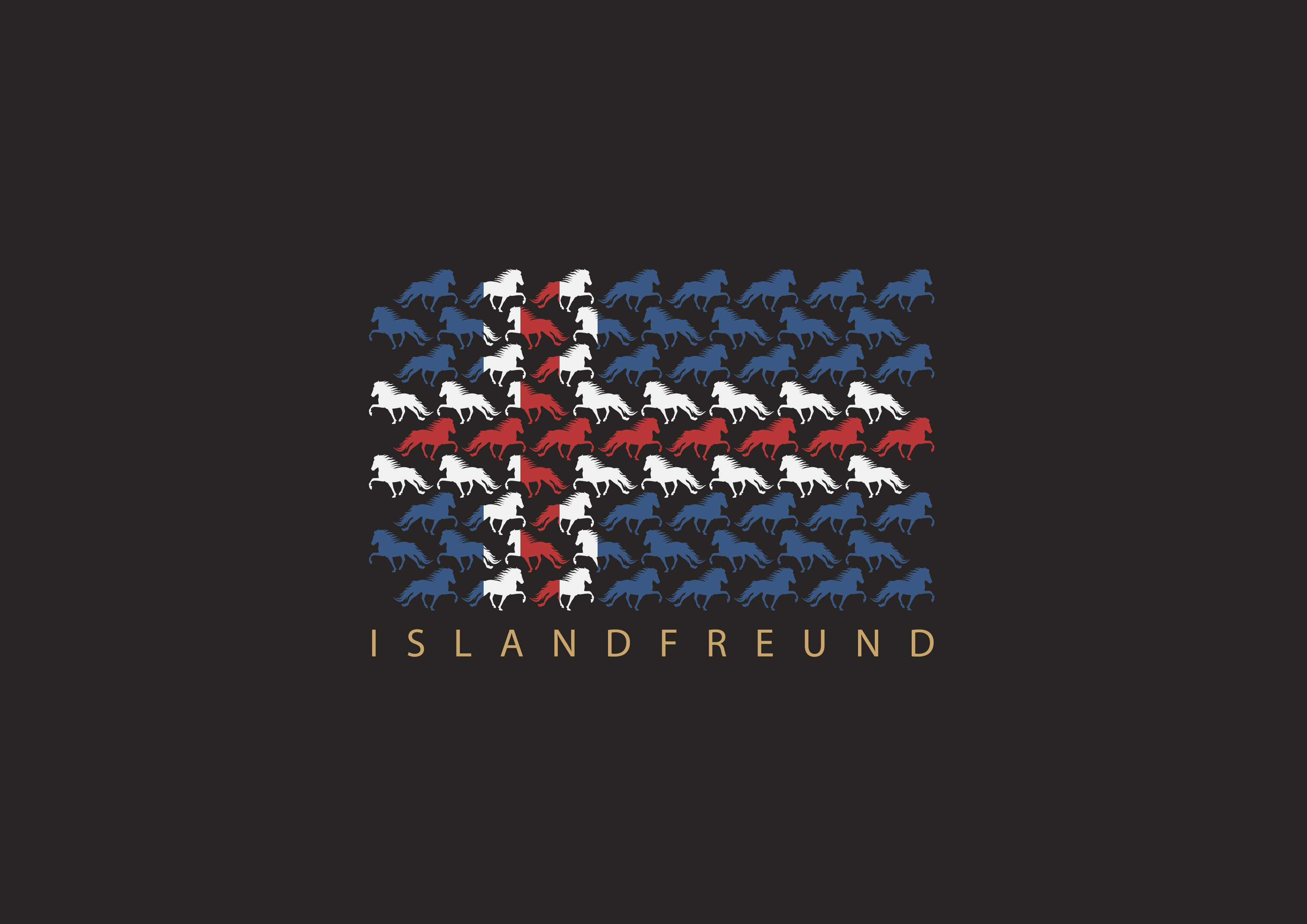 Icelandic Horse - Animal T-shirt Design in your personal visual style