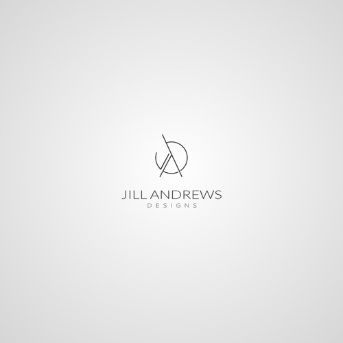 Edgy with Elegance Logo for Interior Design Firm