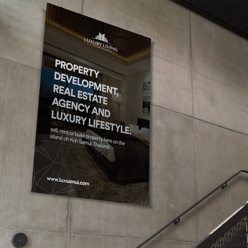 Luxury real estate company looking for A new billboard design concept- Prize guarantee !!!