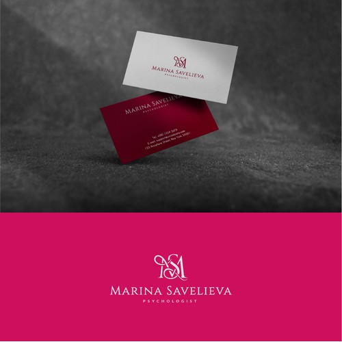 Logo, templates for instagram posts anfemale psychologistd business card for 