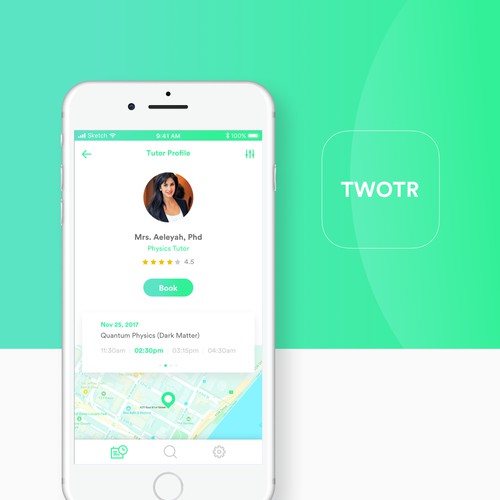 TWOTR App Concept